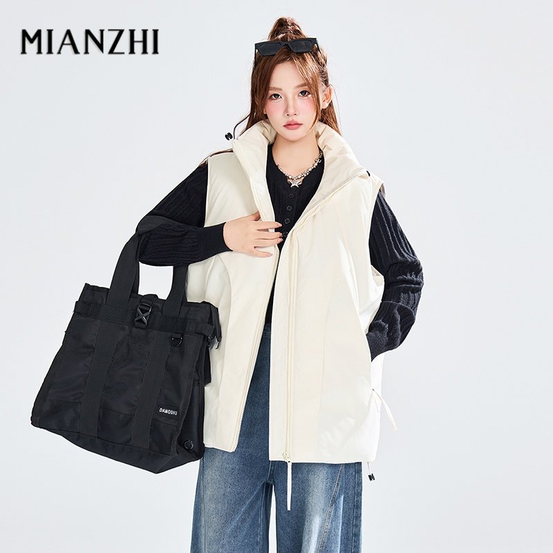 棉致冬季新款棉马甲男款宽松百搭立领保暖美式休闲运动舒适MYJ,淘宝优惠券,粉丝福利购,淘宝优惠卷