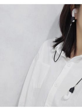 九部的检察官贾笑涵姜筱洁同款耳机挂链安全绳磁吸跑步防丢失掉落