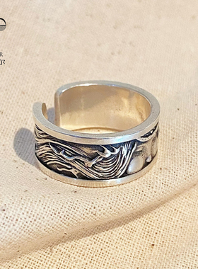 个性纯银民族梦幻百搭