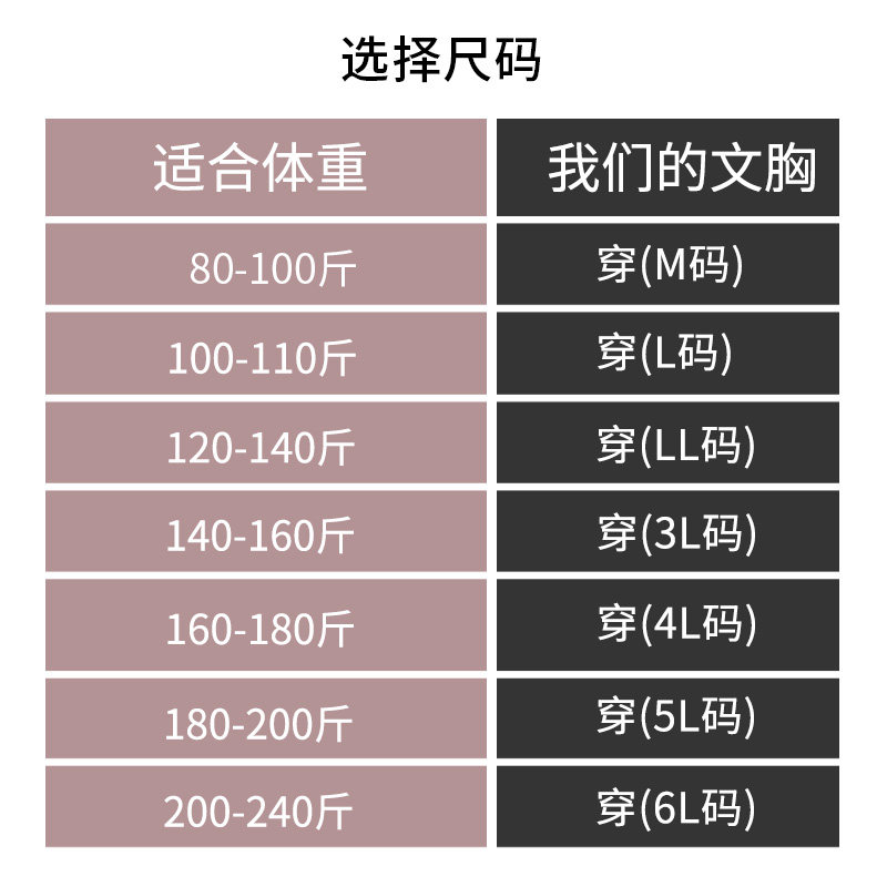大码美背背心式无钢圈大胸显小内衣 顶劲劲文胸
