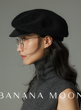 Bananamoon凹造型女秋冬短檐