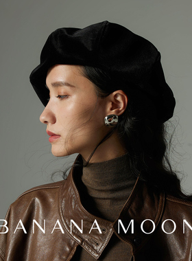 Bananasmoon画家帽女秋冬无檐