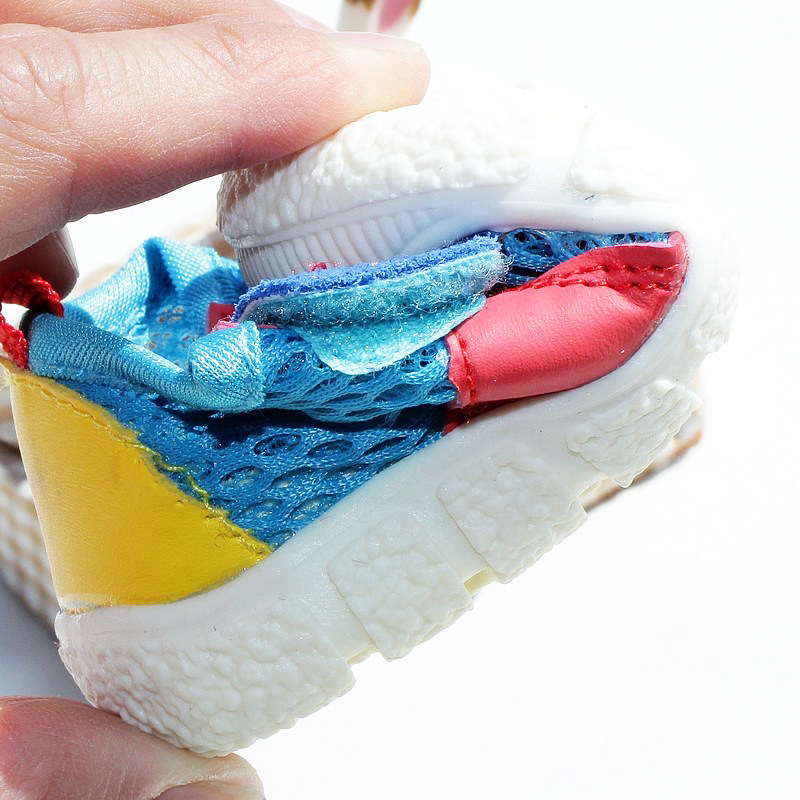 特价童鞋男宝学步鞋春秋款机能鞋女婴儿鞋子软底防滑网0一1-2岁