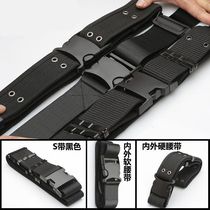 Nylon Outdoor for training in training clothes Outer belt Security Secret Service Soft belts Woven Canvas Tactical S Hard Girdle