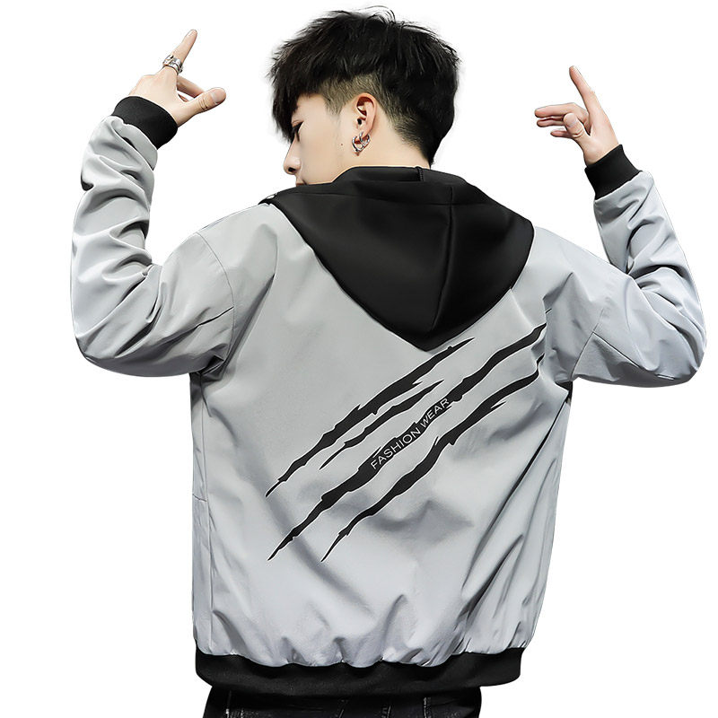 男潮流休闲2020春秋季新款帅气夹克 铭杉夹克