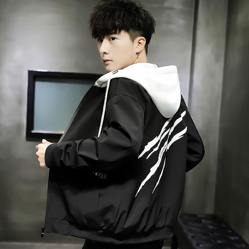 男潮流休闲2020春秋季新款帅气夹克 铭杉夹克