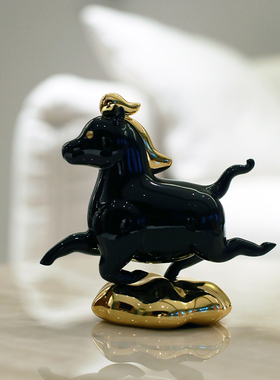 RODEO ART LING LOONG马摆件礼物男女朋友亲友生肖2026年生肖装饰