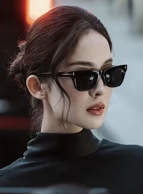 古力娜扎同款墨镜女高级感2026新款猫眼偏光防紫外线近视太阳眼镜