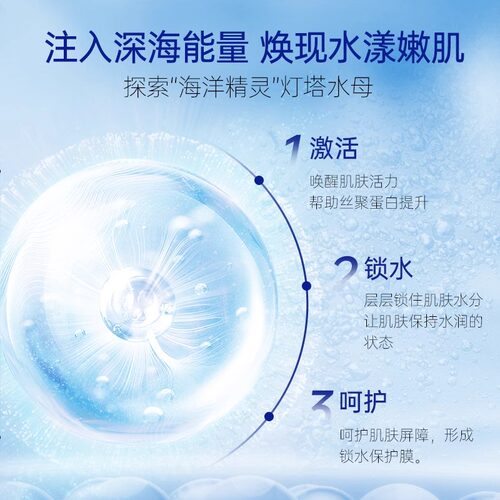瑞士LaEstephe瑞斯美水母精华隐形保湿深层补水急救面膜男女6片装 - 图1
