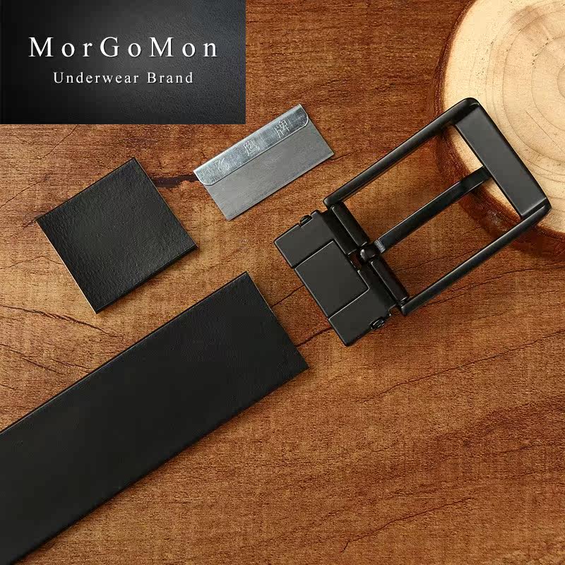 真皮手工男士2020针扣韩版个性皮带 morgomon慕格蔓腰带/皮带/腰链