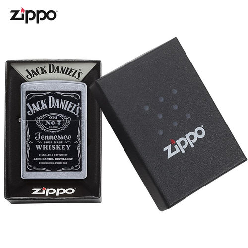 ZIPPO官方旗舰店杰克丹尼原味防风煤油打火机24779美版原版在册 - 图0