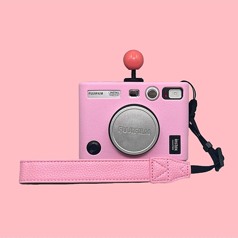 适用富士InstaxMinievo相机硅胶保护套EVO保护壳拍立得皮套相机包,淘宝优惠券,粉丝福利购,淘宝优惠卷