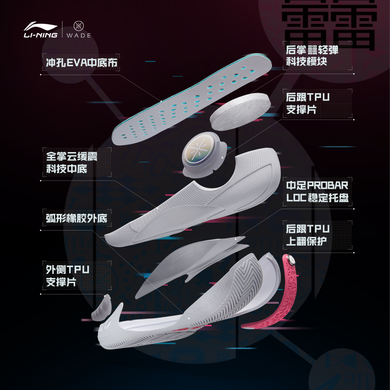 李寧?beng籃球鞋冬季韋德幻影3冬季官方低幫男子透氣實戰運動鞋_李寧籃球旗艦店_運動鞋new