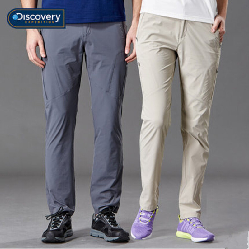 圖途Discovery戶外男女速幹長褲透氣運動彈力褲 DAME81172/82173