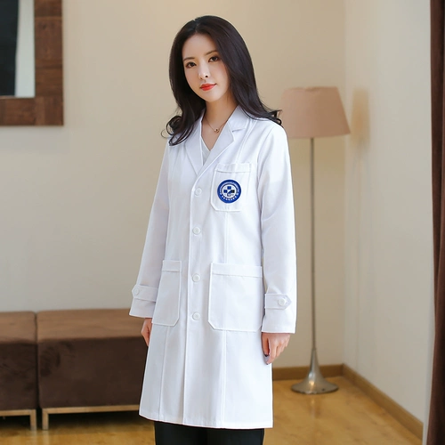 半永久 Униформа врача, летняя униформа медсестры для работы, короткий рукав