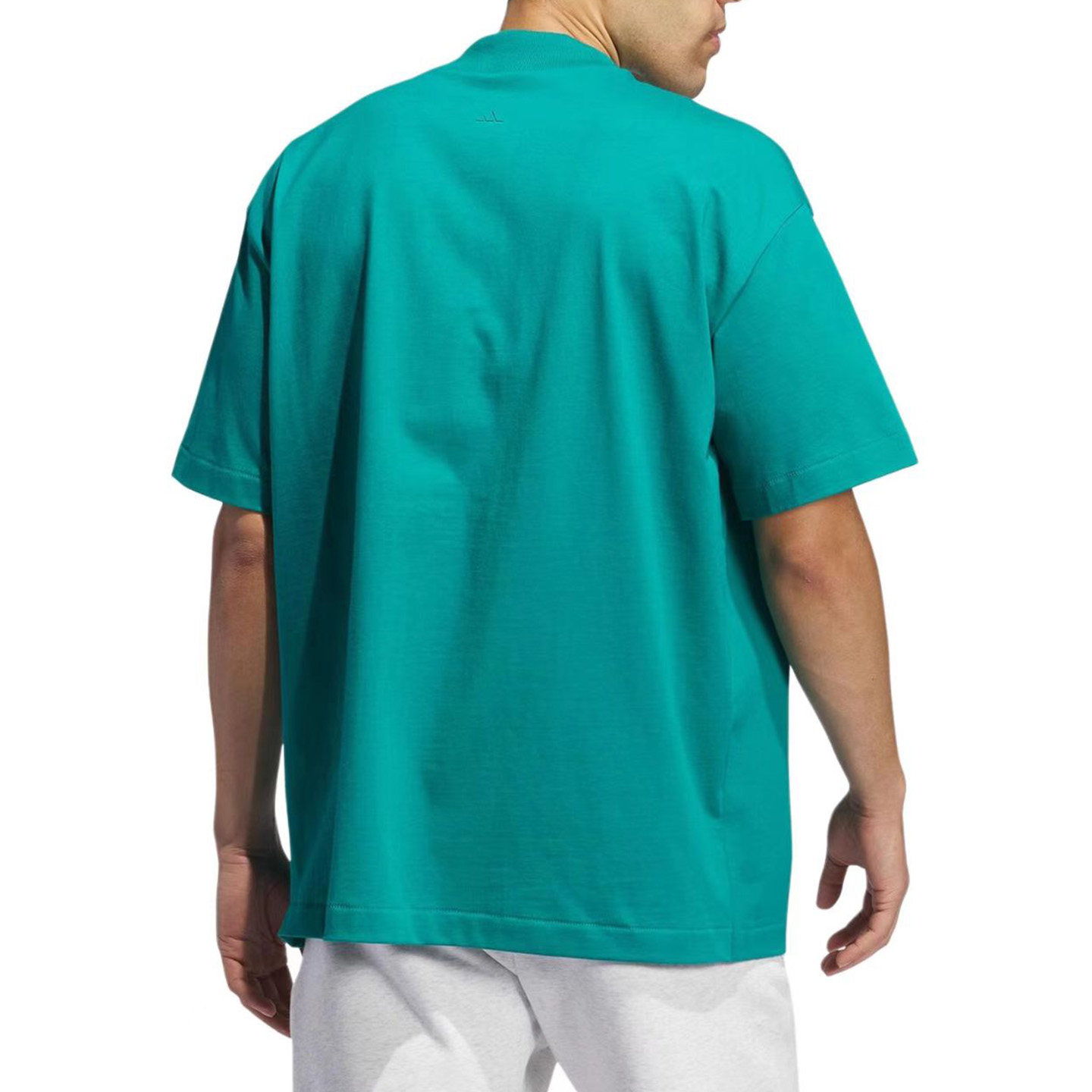 adidas/阿迪达斯男子春夏宽松透气纯棉圆领运动休闲短袖T恤JX5575,淘宝优惠券,粉丝福利购,淘宝优惠卷