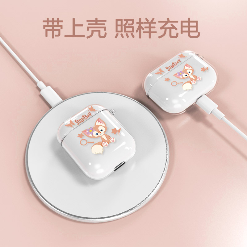 玲娜贝儿耳机壳透明airpods3保护套2代airpodsPro可爱卡通周边ins - 图3