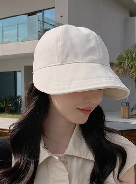 遮阳帽出游防晒女夏季宽檐显脸小