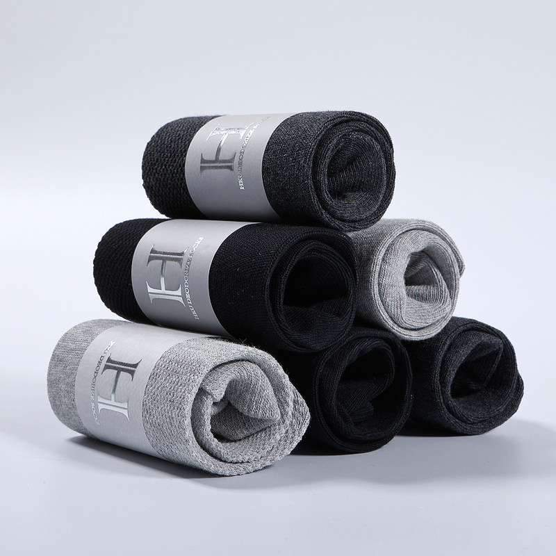 hku男士秋冬季纯色抗菌吸汗袜子 hku内衣短袜/打底袜/丝袜/美腿袜