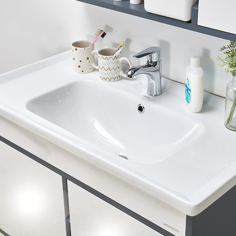 九牧浴室柜组合现代简约洗脸盆洗手盆柜组合卫生间洗漱台