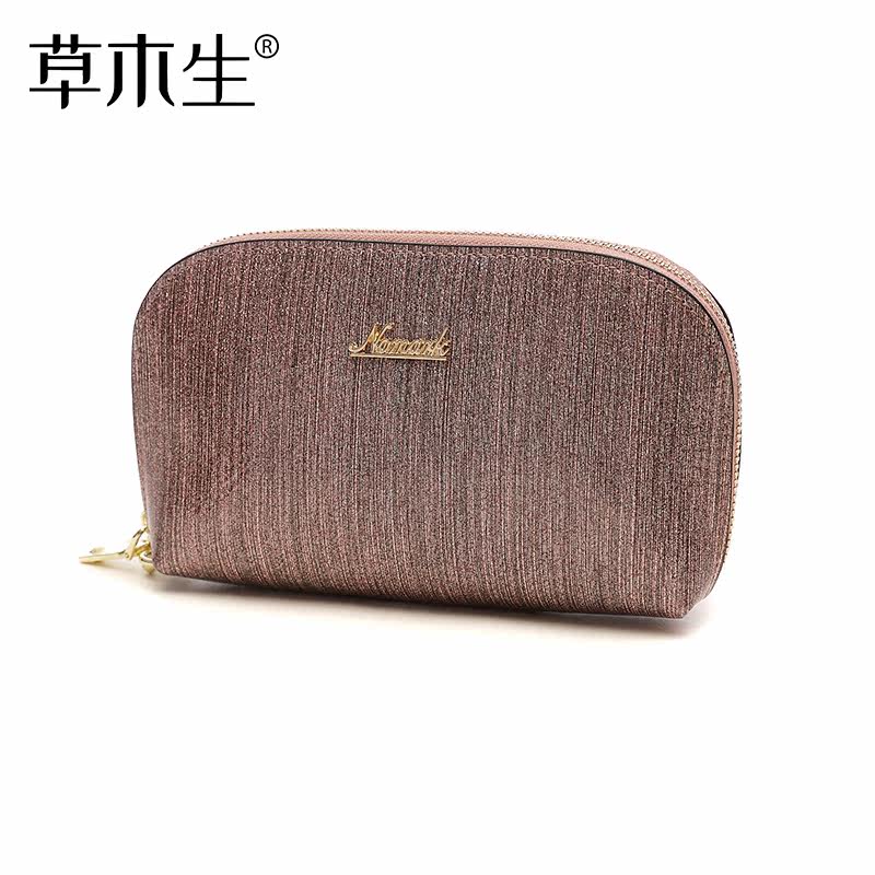 2020夏季新款真皮大容量休闲零钱包 草木生箱包女士包袋