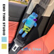 Emo Original Beechburg Lying Fish Car Seat Belt Shoulder Cover Cute Car Accessories Shoulder Pads Anti-wear Universal