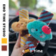 Emo ຕົ້ນສະບັບ gold ingot fortune tree car yellow stripe seat belt car accessories shoulder cover anti-wear universal