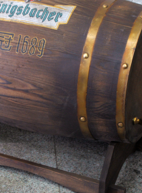 棕色复古做旧餐厅酒庄软装饰摆件