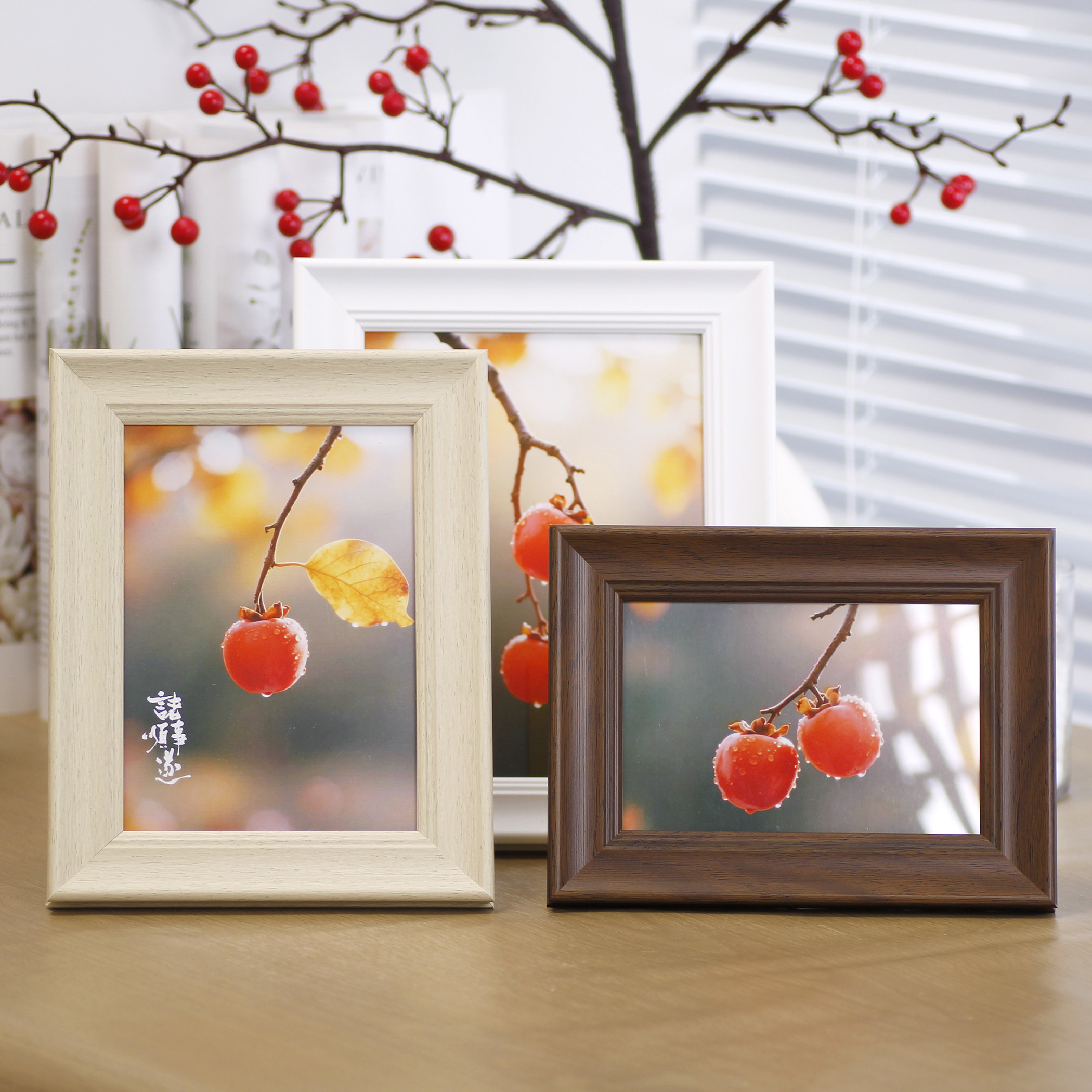 【量大优惠】洗照片做成相框摆台高级感PS摆件5寸6寸7寸8挂墙画框