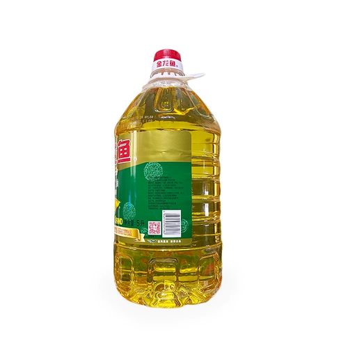 Golden Aurellus не -ротационное соевое масло 5 л. Рафинированная первая неуровневая не -ротационная соевая жареная жареная жареная семья.