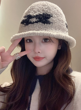 水桶帽出游韩版女秋冬显脸小