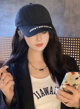 棒球帽逛街韩版女夏天显脸小