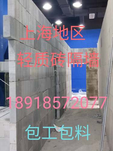 优质上海轻质砖隔墙 加气砖 水泥砖 泡沫砖 气块砌块砖砌隔墙施工 - 图3