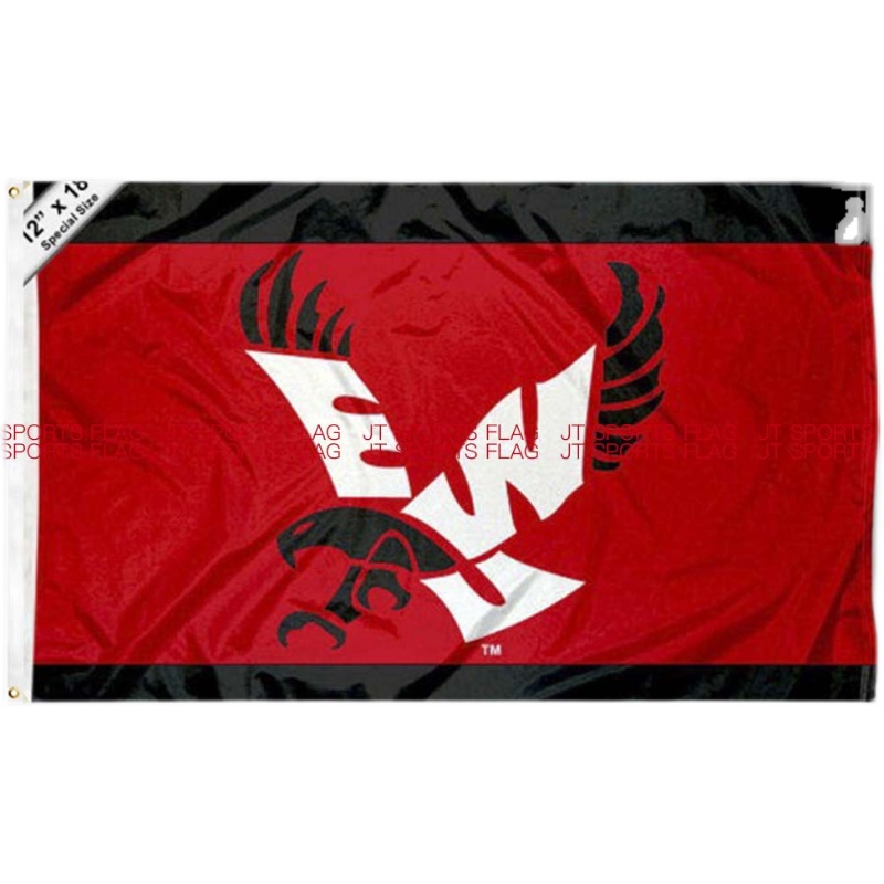 NCAA东华盛顿老鹰大学队旗旗帜Eastern Washington Eagles Flag - 图0