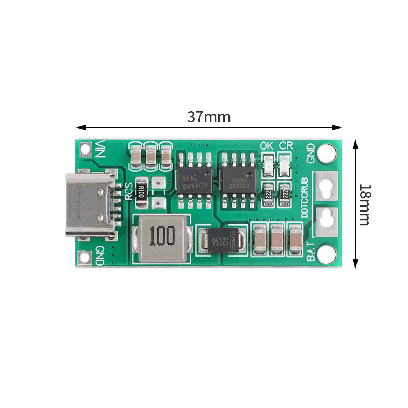 2/3/4串锂离子电池充电器 保护板USB升压充电板模块DC3-5V 1/2/4A - 图3