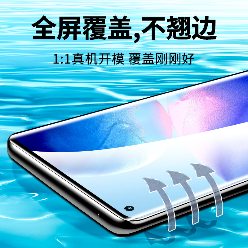 opporeno5pro钢化水凝膜reno5pro十手机膜opporeno4防窥膜reno4por+贴膜5k全屏se曲面屏opopreno5g全包opreno - 图0