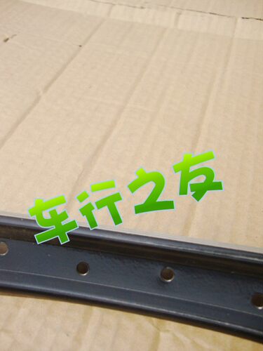 20寸/22寸电动车加厚车圈20*1.75 22*1.75通用黑色铝/铁钢圈28/36 - 图0