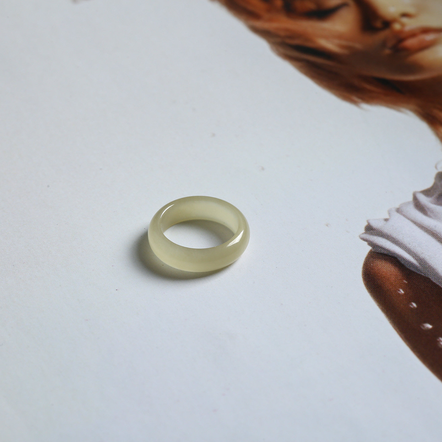 1号戒指 和田玉糖料糖玉小尺码圆弧素圈指环 尾戒 5720,淘宝优惠券,粉丝福利购,淘宝优惠卷