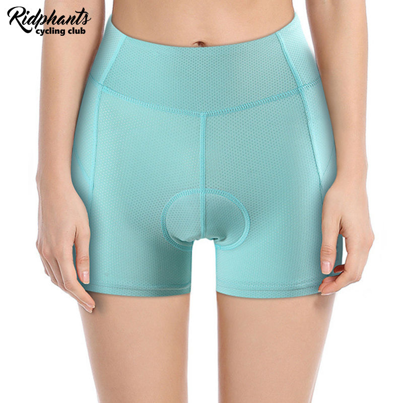 山地自行车款硅胶坐垫内裤公路车速干骑行裤运动健身骑马短裤 - 图1