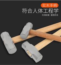 Knocks fitter hammer striking concrete groom with handle with aniseed hammer torn down wall with handle big hammer hammer knock against wall