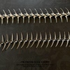 AVAVAVA high street dark fishbone jeans waist chain hip-hop punk men and women same style pants chain bag hanging chain