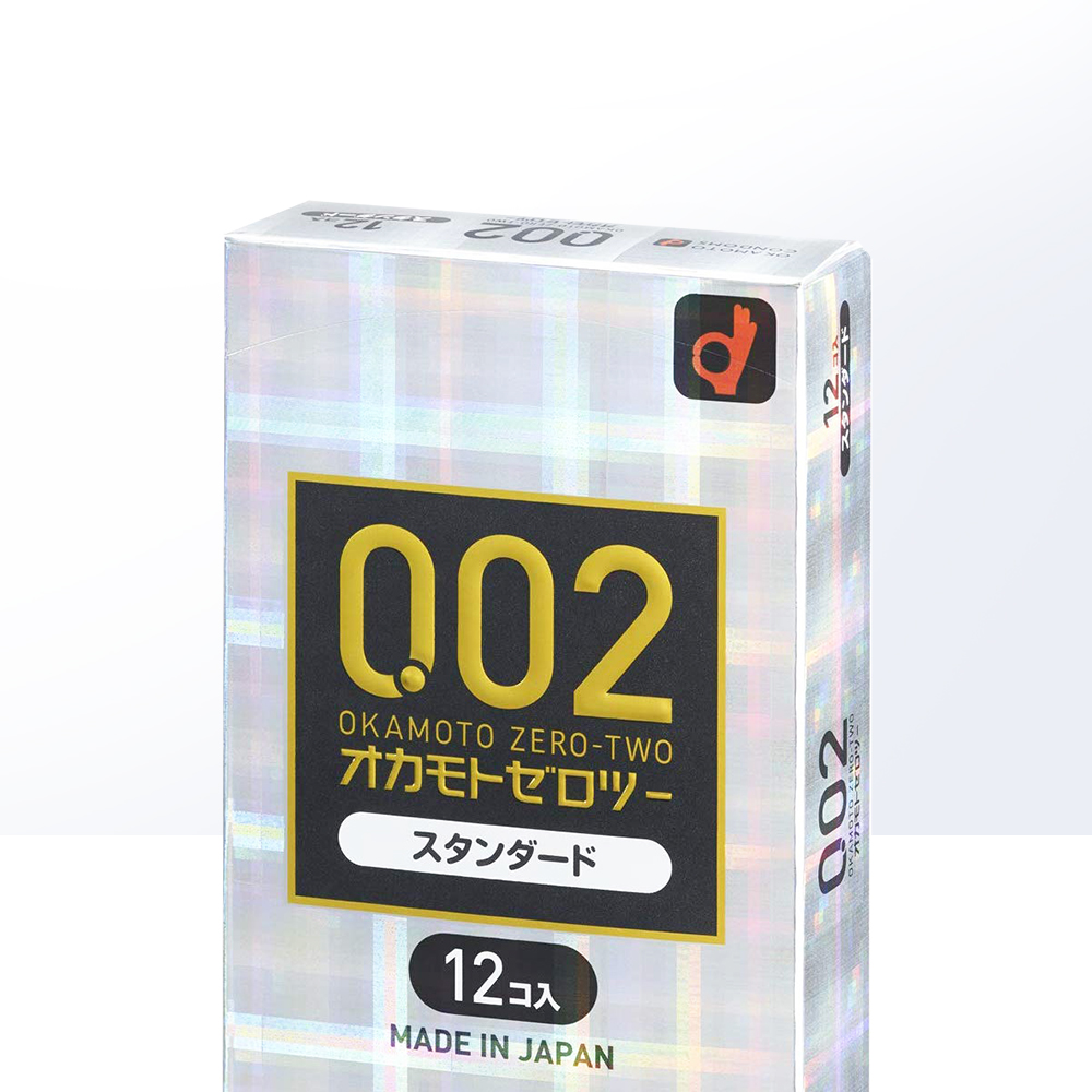 【自营】日本okamoto冈本002EX避孕套装超薄贴肤安全套成人套12只-图0