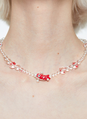 FWISH珐琅女设计师款项链清凉