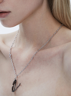 FWISH谍影系列可爱珐琅墨镜项链