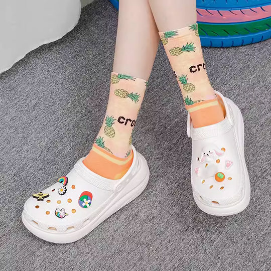 Crocs thick-soled comfortable sneakers