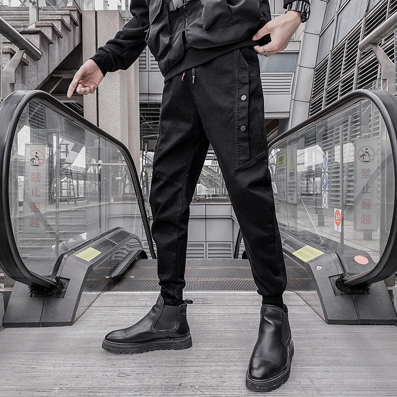 秋季新款男士小脚韩版修身子牛仔裤 liiennoos雷诺鹿牛仔裤