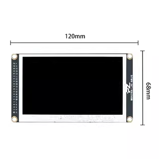 璞致LCD显示屏 4.3寸TFT屏幕PZ-LCD430 800x480分辨率 RGB-图0