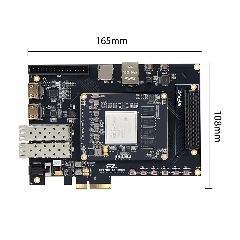 璞致FPGA开发板 Kintex7 325T 410T XC7K325 PCIE FMC HDMI KC705-图2