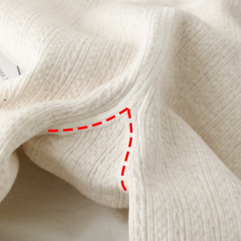 冬款燕麦白麻花加绒加厚外穿连裤袜 汐怡打底裤