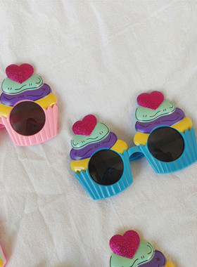 小红书派对爱心拍照道具生日眼镜